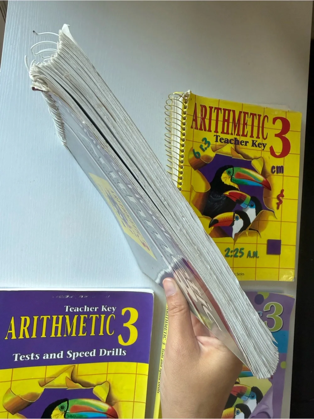 Abeka | A Beka Arithmetic 3 Homeschool Curriculum Math Speed Drills Teacher Key